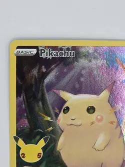 Pokemon TCG Celebrations Pikachu Holo Card 005/025 25th Anniversary NM - Image 2