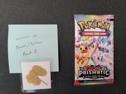 Pokemon Prismatic Evolutions Booster Pack x1 NEW Factory Sealed English 10 Cards - Image 1