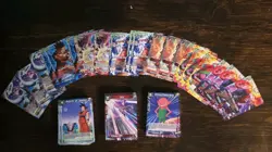 Dragonball Z Super Card Lot No Holo 21 Leader Cards 166 Uncommon & Common - Image 1