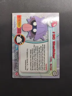 Topps Pokemon Trading Card TV Animation Edition Shellder #90 - Image 2