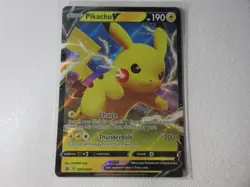 Pikachu V Promo SWSH061 Pokemon Card NM - Image 1