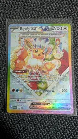 Eevee ex SVP174 | Black Star Promo | Prismatic Evolutions | Pokemon Card NM - Image 1