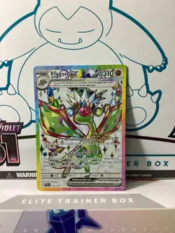 Pokemon TCG Flygon EX Surging Sparks Holo Ultra Rare Card 222/191 Full Art - Image 1