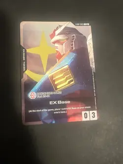 EX Base EXBP-005 Gundam TCG Bandai Card Games Fest 25-26 Stamped Exclusive Promo - Image 1
