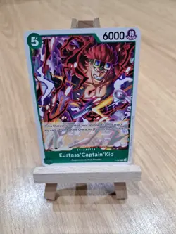 Eustass "Captain" Kid ONE PIECE PRE-RELEASE PROMO OP07 P-067 TCG English Card - Image 1
