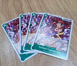 Eustass "Captain" Kid ONE PIECE PRE-RELEASE PROMO OP07 P-067 TCG English Card - Image 3