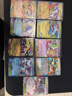 Pokemon Mega Evolution 9 Card Ex Bundle (gardevoir, Venusaur, Latias, Lucario.) - Image 1