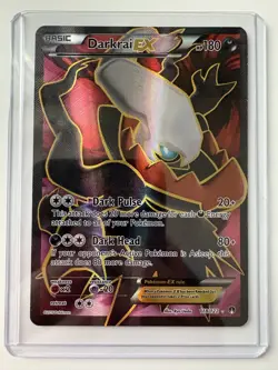Pokemon Darkrai EX TCG Full Art Ultra Rare Holo Card 118/122 XY Breakpoint - Image 1