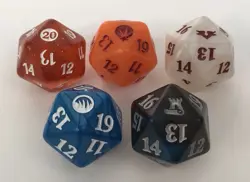MTG Lot of 5 From the Vault Dice Lore Twenty Angels Transform & Annihilation - Image 1