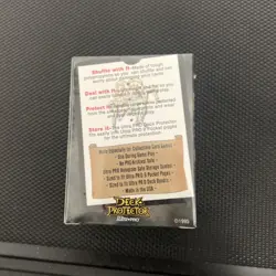 Deck Protector Ultra Pro 100 Clear Sleeves New Sealed Joker Box 1995 Vintage - Image 2