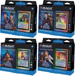 Set of 4 - 1 of Each - Doctor Who Commander Decks MTG- Factory Sealed-FREEship - Image 2
