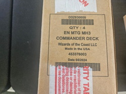 (Set of 4) Commander Decks Modern Horizons 3 MH3 MTG! Factory Sealed! FREEship - Image 1