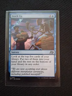 MTG Stock Up DFT Aetherdrift 67 Uncommon Regular Finish NM/M - Image 1