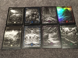 Innistrad: Crimson Vow Full Art Lands x8 MTG: Near Mint *See Description - Image 1