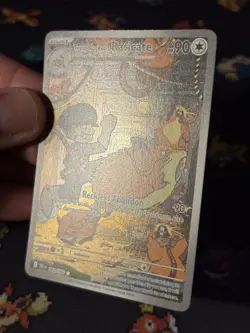 Pokemon Cards Rocket’s Raticate 202/182 Illustration Rare Destined Rivals - (NM) - Image 3