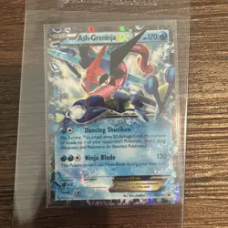 Pokemon TCG Ash-Greninja EX XY133 Blackstar Promo 2016 LP - Image 1
