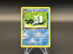 Dark Wartortle - 1st Edition - 46/82 Team Rocket - Pokemon TCG - 2000 - Image 1