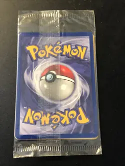 1999 Pokemon Warner Bros. The First Movie Promo Cello Sealed Pack Black Star - Image 2