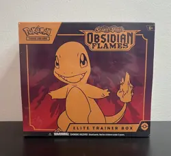 *NEW SEALED* Obsidian Flames Pokemon Scarlet & Violet Elite Trainer Box ETB 🔥 - Image 1