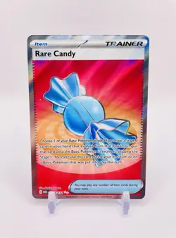Rare Candy Full Art Ultra Rare 175/132 Pokemon Mega Evolution English - Image 1