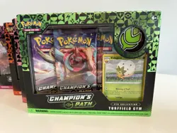 NEW SEALED Pokemon TCG Champion’s Path Gym Pin Collection Set of Six 👀BEAUTIFUL - Image 4