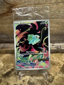 Bulbasaur 133/132 Stamped Promo SEALED Mega Evolutions Pokemon TCG - Image 1