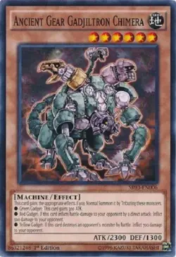 ( ANCIENT GEAR GADJILTRON CHIMERA ) - Common - SR03-EN006 - 1st - NM - Yu-Gi-Oh - Image 1