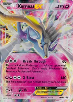 Xerneas XY149 XY Promos Pokemon Card MP - Image 1