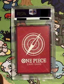 PSA 9 2025 Monkey D Luffy EB02-010 Dodgers×One Piece Night Promo Card English - Image 2