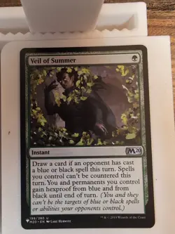 Veil of Summer Core Set 2020 Regular Card MTG - Image 1