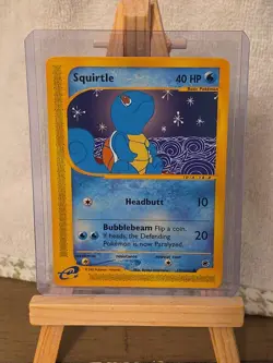 MINT Squirtle 132/165 Expedition Base Set 2002 WOTC Pokemon Card Vtg - Image 1