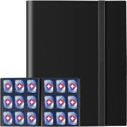 Trading Card Binder 9 Pockets Card Album Folder 360 Side Loading Pocket Binde... - Image 1