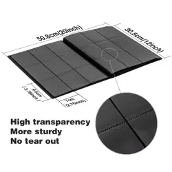 Trading Card Binder 9 Pockets Card Album Folder 360 Side Loading Pocket Binde... - Image 4