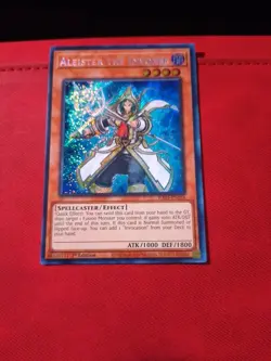 Aleister the Invoker RA04-EN024 1st Ed Secret Rare NM Yu-Gi-Oh! Card Nm Stampede - Image 1
