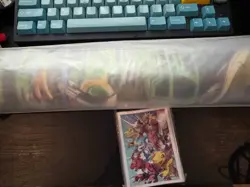 Digimon Card Game: Tamer's Evolution Box 2 Promotional Playmat and Sleeves - Image 1