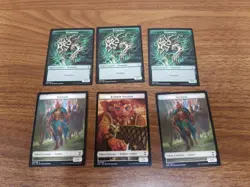 30 Magic the Gathering MtG Kaldheim Commander Token + Artifact Cards + Other - Image 4