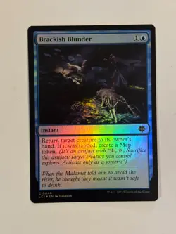 Brackish Blunder The Lost Caverns of Ixalan Foil Magic the Gathering MTG - Image 1