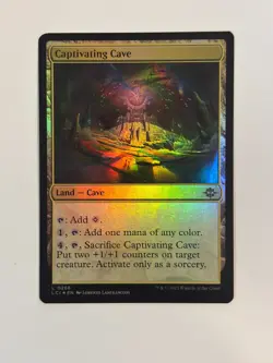 Captivating Cave The Lost Caverns of Ixalan Foil Magic the Gathering MTG - Image 1