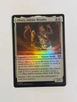 Alharu, Solemn Ritualist Commander Masters Foil Magic the Gathering MTG - Image 1