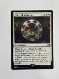 Court of Ardenvale Commander: Wilds of Eldraine Magic the Gathering MTG - Image 1