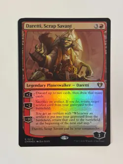 Daretti, Scrap Savant Commander Masters Foil Magic the Gathering MTG - Image 1