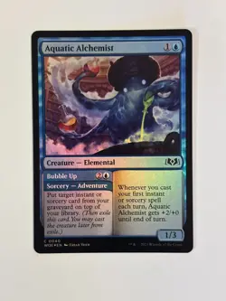 Aquatic Alchemist Wilds of Eldraine Foil Magic the Gathering MTG - Image 1
