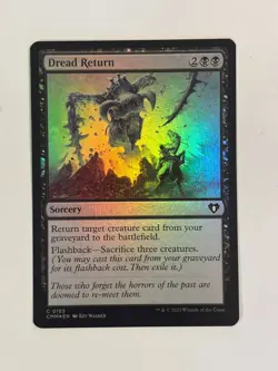 Dread Return Commander Masters Foil Magic the Gathering MTG - Image 1