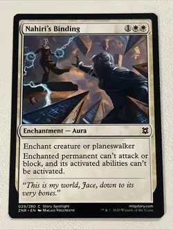 Nahiri's Binding (C) 029/280 MTG Zendikar Rising ZNR - Image 1