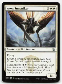 MTG Aven Sunstriker U Dragons of Tarkir 5 LP - Image 1