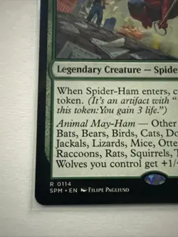 MTG Spider-Ham, Peter Porker 0114 Regular Marvel's Spider-Man NM SPM - Image 2
