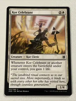 Kor Celebrant (C) 022/280 MTG Zendikar Rising ZNR - Image 1