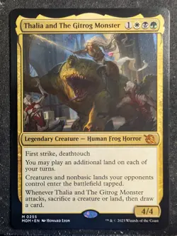 Thalia and The Gitrog Monster - March of the Machine (MTG) - Image 1