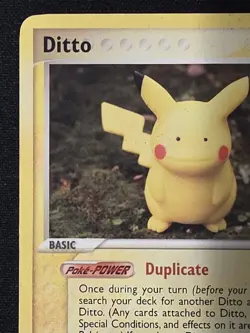 Pokemon TCG: Ditto Pikachu 39/113 Uncommon 2005 EX Delta Species LP - Image 2