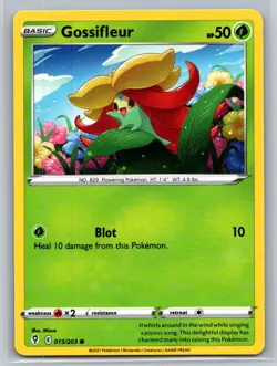 Gossifleur #015/203 SWSH07: Evolving Skies Common - Pokemon Cards G11 - Image 1